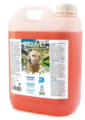 2-in-1 Deodorant Shampoo für Hunde, 5 l