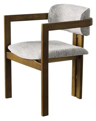 Produktbild von Garnitur Esstisch Essecke Essgruppe Set 7tlg Esszimmer Braun Holz
