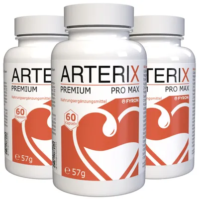 Productafbeelding van Arterix Premium Pro Max - 180 Capsules (3x 60 capsules), Verpakking van 3