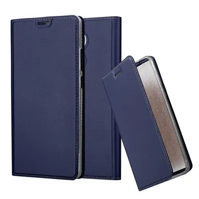 Image de Cadorabo Housse de protection pour Huawei MATE 8 Housse en bleu Cover Etui Book Case Booklet