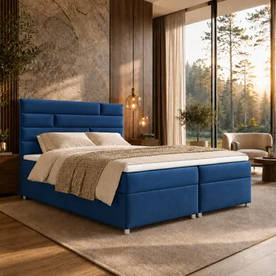 Produktbild von Boxspringbett mit Bettkasten Trinity K-5 Bonellfederkern inkl, KI-generiertes Bild