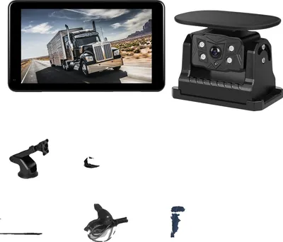 Produktbild von Auto-Monitor, kabellose Kamera, Solaraufladung, Auto-Monitor mit 1 Kamera