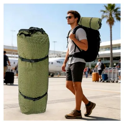 Produktbild von Rucksacktasche mit verstellbarem Riemen und wasserdichtem Material