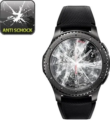 Produktbild von 4x Panzerfolie für Samsung Galaxy Gear S3 ANTI-SCHOCK Displayschutzfolie HD KLAR