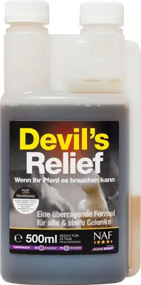 Zdjęcie produktu dla NAF Devils Relief pomaga łagodzić sztywność i ograniczenia ruchomości, pojemność: 500 ml