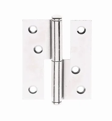 Image de Alberts 847937 Charnière à levier, gauche ou droite, galvanisé sendzimir, 80 x 65 mm, set de 20 pièces