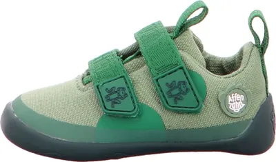 Produktbild von Affenzahn - Barfußschuh Baumwolle Lucky - Frosch - Grün - 22