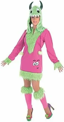 Produktbild von Verkleidung für Erwachsene Monster grün