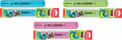 Produktbild von Maped Flachlineal Twist'n Flex 200 mm unzerbrechlich zufällige Farbe (1 Stück)