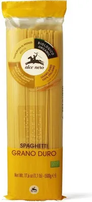 Zdjęcie produktu dla Alce Nero 217310, Spaghetti, Makaron długi, 500 g, 351 kcal, 1490 kJ, 1,2 g