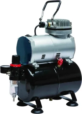 Produktbild von Bc-elec - TC-20T ÖLFREIER MINI-KOMPRESSOR AIRBRUSH KOMPRESSOR DRUCKLUFT AS186 4 BAR LUFTTANK