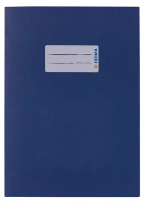 Image de Protège-cahier HERMA A5 bleu foncé