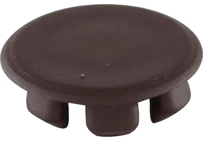 Produktbild von CAMAR Abdeckkappe zu Schrankaufhänger 817, Bohrung ø10 mm,Kunststoff Dunkelbraun