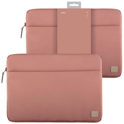 Obrázok produktu pre Ochranné puzdro na notebook UNIQ Vienna do veľkosti 14", ružové