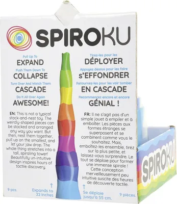 Image de Jeu d'empilage SpiroKu-Cylindre à empiler