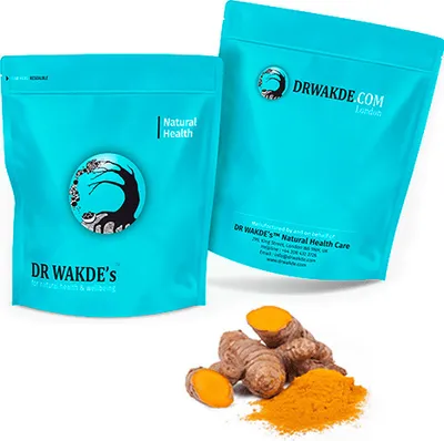 Produktbild von DR WAKDE'SKurkuma Pulver (Curcuma longa) - 1 kg (2,2 lb) | Reines, rohes und getrocknetes Pulver | Ayurvedisches Kraut | Vegan | Nichts hinzugefü