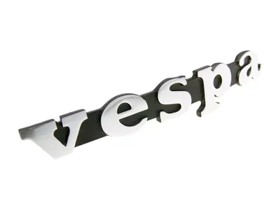 Zdjęcie produktu dla Tabliczka / napis "Vespa" na osłonę nogi do Vespa PK 1. serii