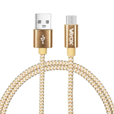 Immagine prodotto di Vayox Cavo USB - microUSB VA0192 | 2m | Oro