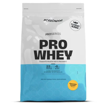Immagine prodotto di Polleo Pro Whey, 2 kg - Cioccolato e banana