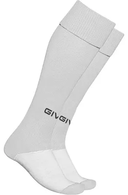 Image de Givova - Chaussettes de football « Calcio » pour garçons MR2039 (20 EU - 23,5 EU) (blanc)