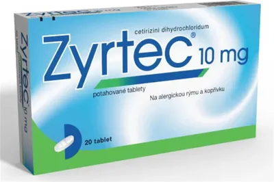 Produktbild von Zyrtec 10 mg 20 Tabletten