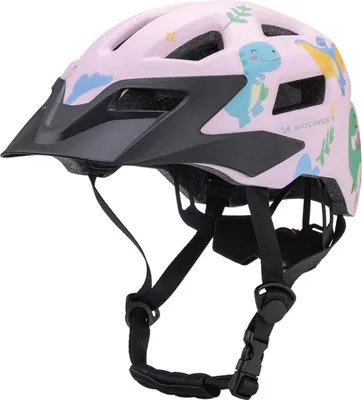 Produktbild von Wozinsky Kinder-Mountainbikehelm mit abnehmbarem Visier 360° System S Rosa