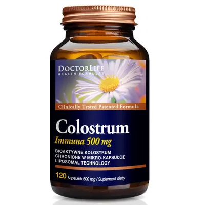 Produktbild von Colostrum Immunab bio-aktives Colostrum 500mg Nahrungsergänzungsmittel 120 Kapseln