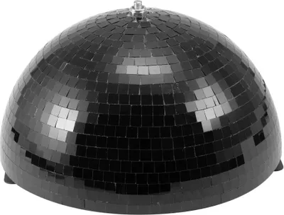 Image de EUROLITE Spiegel-Halbkugel 30cm schwarz motorisiert (50102054)