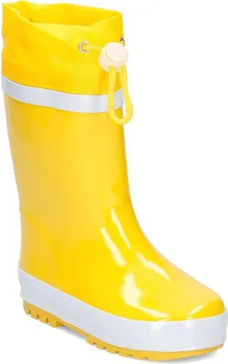 Produktbild von Playshoes Kinder Gummistiefel gefüttert gelb EUR 34/35