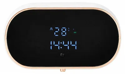 Produktbild von Sensor Seifenspender automatisch, berührungsloser Schaumspender für Badezimmer und Küche, Wand Seifenspender ohne Bohren mit LCD Display und USB-C Akku