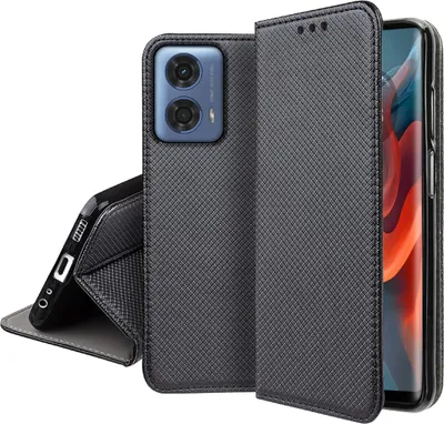 Immagine prodotto di Custodia per Motorola Moto G34 5G SMART MAGNET CASE PORTAFOGLIO + VETRO PROTETTIVO 9H