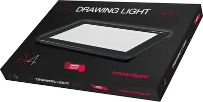 Immagine prodotto di tavolo luminoso LED transotype "Tavolo luminoso da disegno", DIN A3