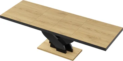 Produktbild von Design Esstisch Tisch HEB-111 Hochglanz ausziehbar 160 bis 256 cm