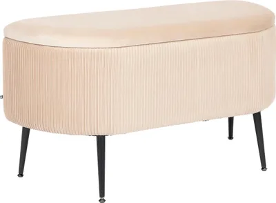 Image de Banc de couloir avec rangement SOLARO, 100 x 40 x 53 cm