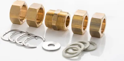 Produktbild von NMC Verschraubung set, Schraubensatz für Solar-Tube ECO, DN20