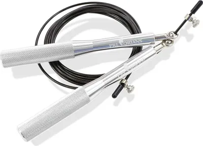 Produktbild von Springsseil verstellbares 300 cm ideal für Boxtraining Cardio Fitness Grau