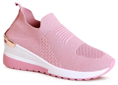 Produktbild von topschuhe24 2155 Damen Sneaker Light Slipper, Farbe:Rosa, Größe:39 EU