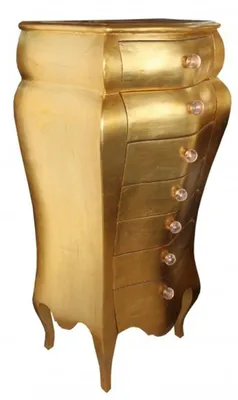 Produktbild von Casa Padrino Barock Kommode Gold 131 x 68 x 46 cm- Antik Stil