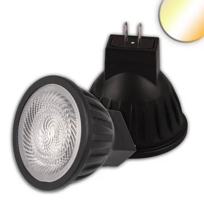 Produktbild von Isoled MR11 12V LED Sunset 3.5W, 38°, CRI90, 2200-3000K Dimm-to-warm 117356
