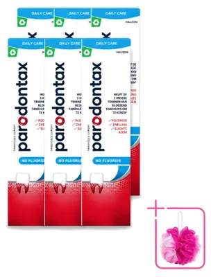Obrázok produktu pre 6 x zubná pasta Parodontax bez fluóru - 75 ml - balenie s 6 kusmi
