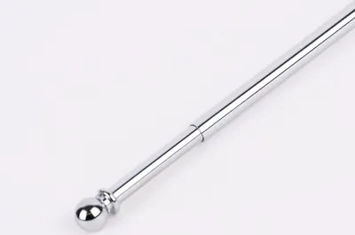 Produktbild von Vitragenstange Jubi Chrom silberfarbig glänzend 60-90cm