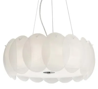 Produktbild von Ideal Lux OVALINO SP8, 8 Glühbirne(n), E27, IP20, Weiß