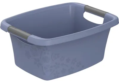 Obrázek produktu pro Vana na praní prádla 12 l FLOWERS, barva:Horizon Blue