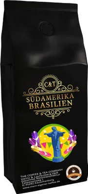 Produktbild von Länderkaffee Aus Südamerika - Brasilien (Ganze Bohne,1000g) - Spitzenkaffee - Säurearm, Schonend Und Frisch Geröstet