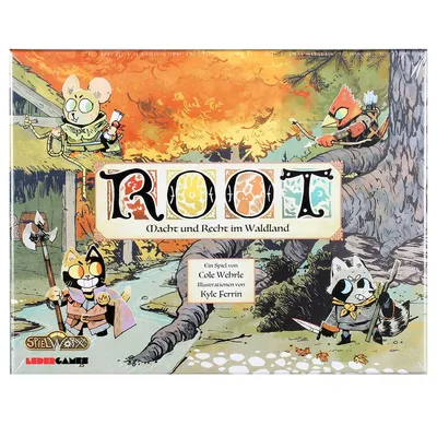 Produktbild von Root Brettspiel, 2-4 Spieler, Strategiespiel ab 10 Jahren, Deutsch