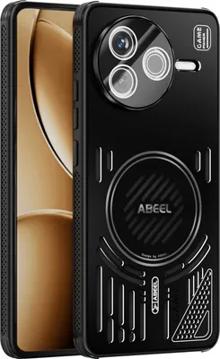 Obrázek produktu pro Magnetické pouzdro pro Xiaomi Poco F7 Pro/Redmi K80 hliníkové nárazuvzdorné ochranné pouzdro s odvodem tepla a fólií na čočku Černá