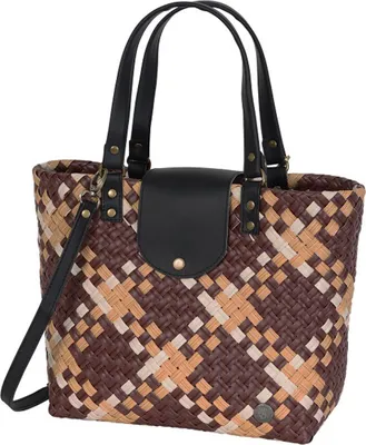 Produktbild von Handed By - Alley Shopper - Chestnut Brown Pattern - Größe S