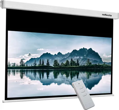 Produktbild von reflecta CrystalLine Motorleinwand 300 x 208 cm | 292 x 164 cm Bildfläche | 16:9 | Funkfernbedienung