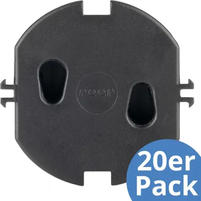 Produktbild von Reer Steckdosenkappe 20er Pack einfache Montage