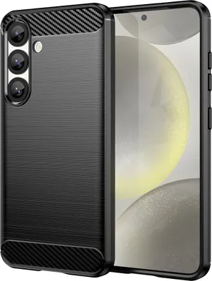 Produktbild von König Design Hülle kompatibel mit Samsung Galaxy S25 Kunststoff Soft Handyhülle - Handy Case Schwarz